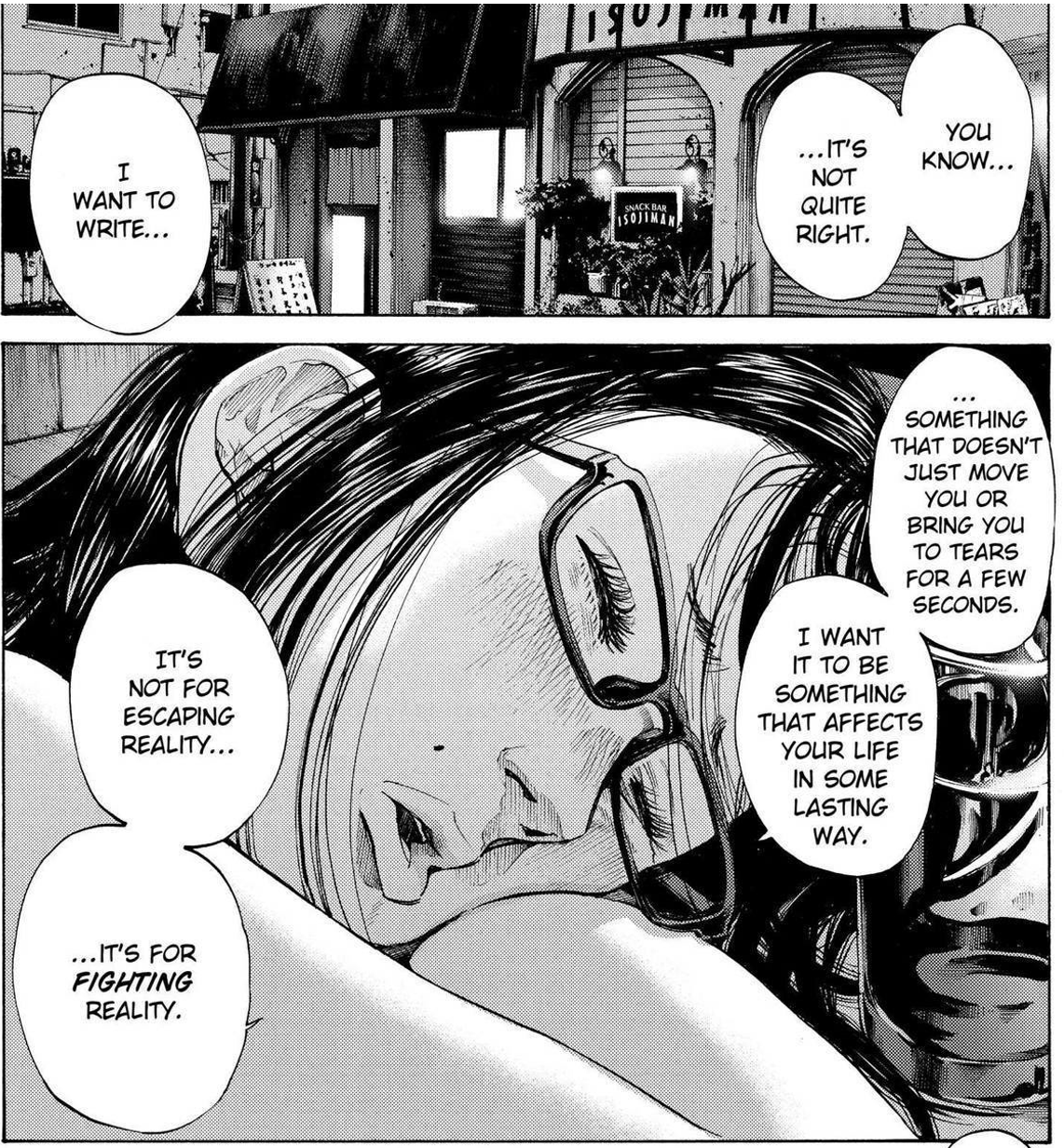 It's not for escaping reality... Goodnight PunPun Volume 4